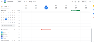 Google Calender is one of the Best Apps to organize your life 2022
