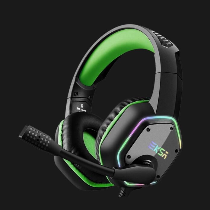 EKSA E1000 Gaming Headset Review with 7.1 Surround Sound and RGB LED
